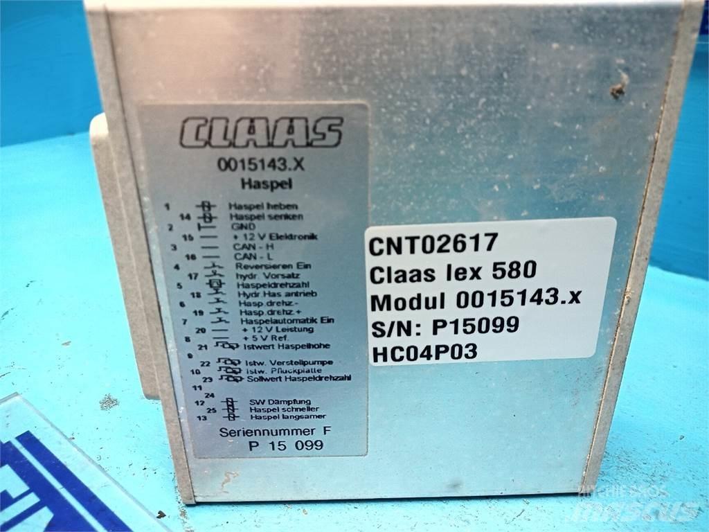 CLAAS Lexion 580 Componenti elettroniche