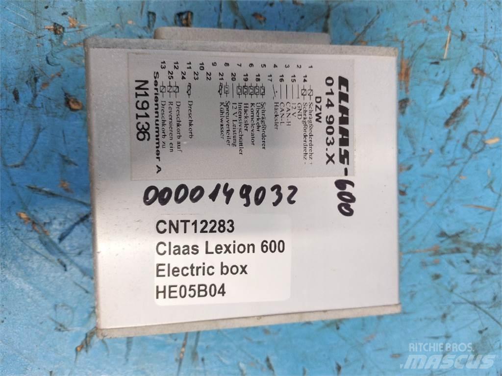 CLAAS Lexion 600 Componenti elettroniche
