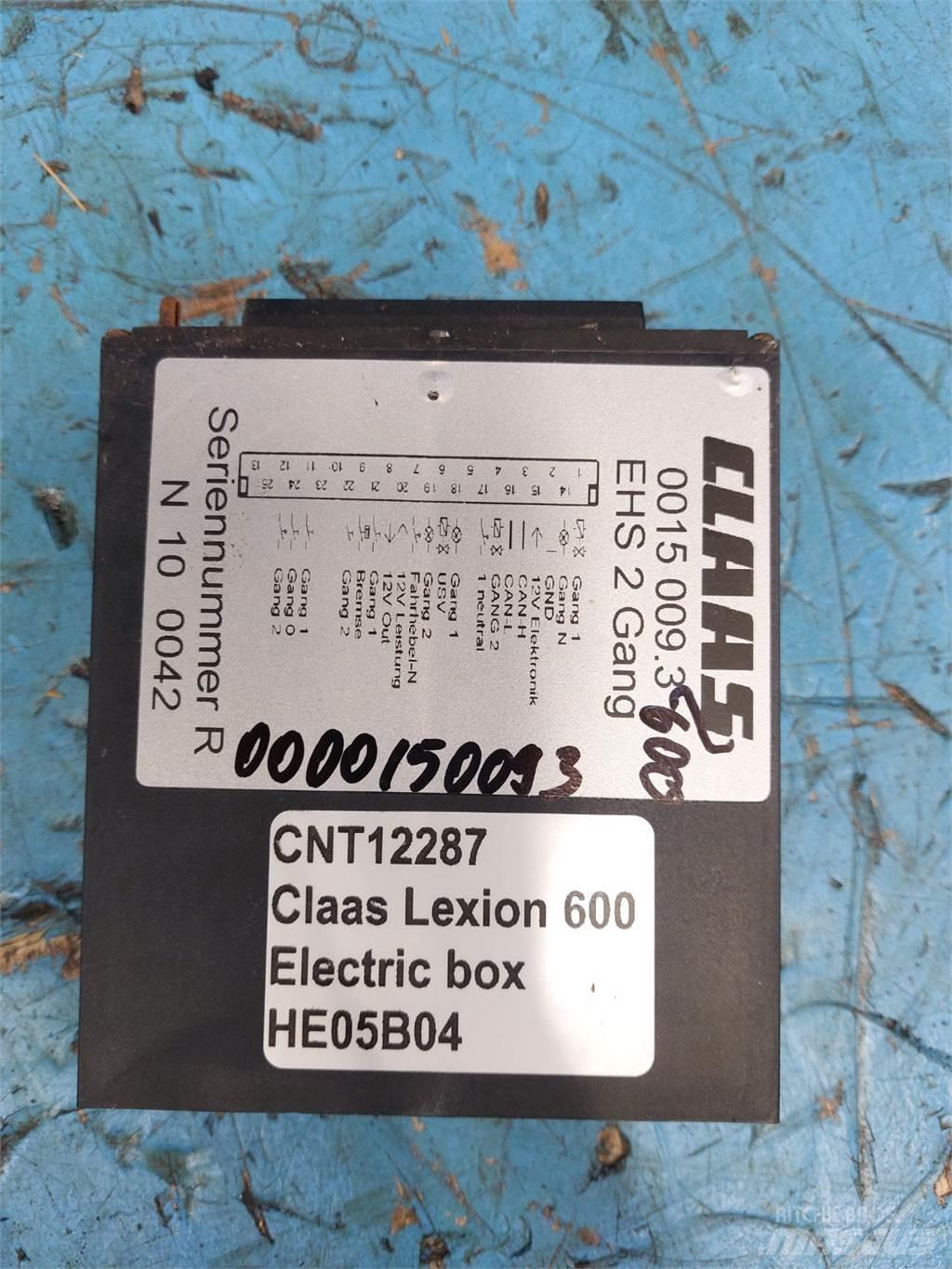 CLAAS Lexion 600 Componenti elettroniche