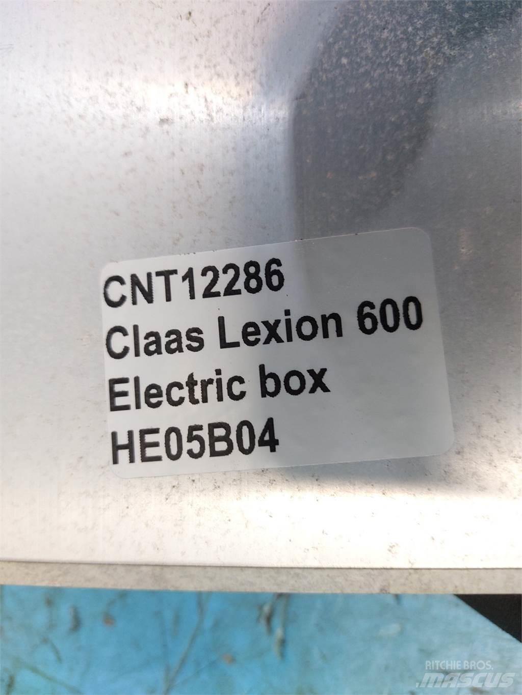 CLAAS Lexion 600 Componenti elettroniche