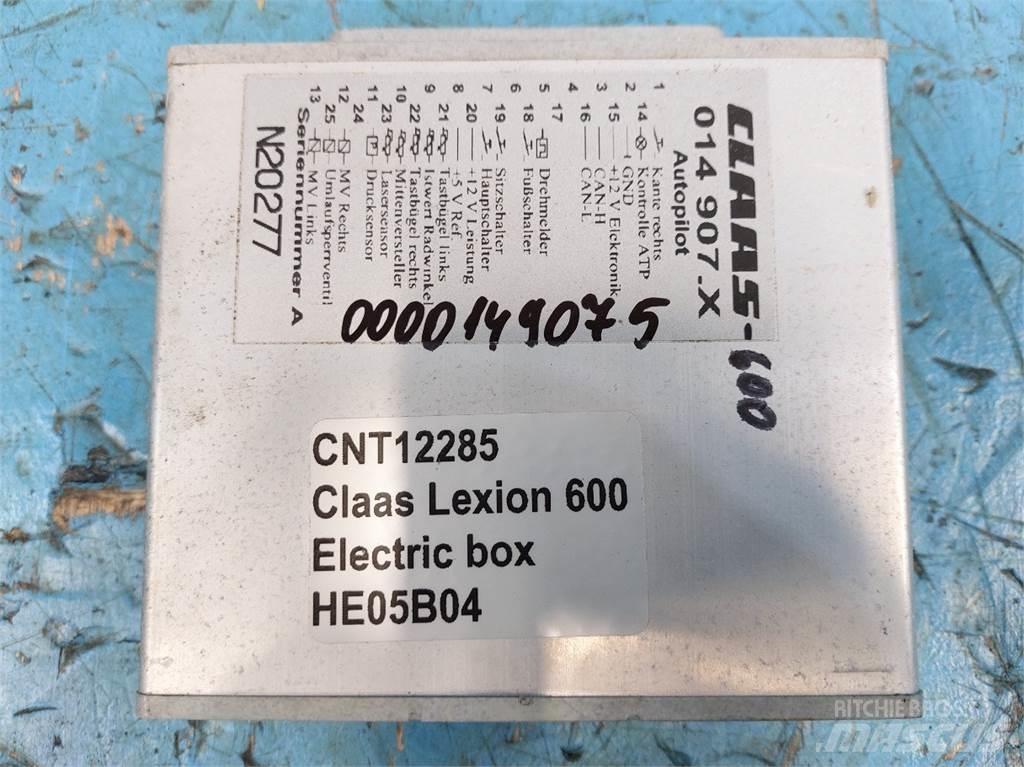 CLAAS Lexion 600 Componenti elettroniche