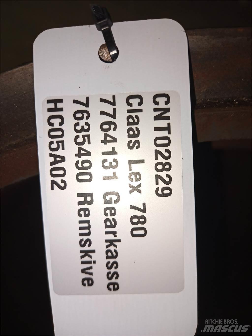 CLAAS Lexion 780 Accessori per mietitrebbiatrici