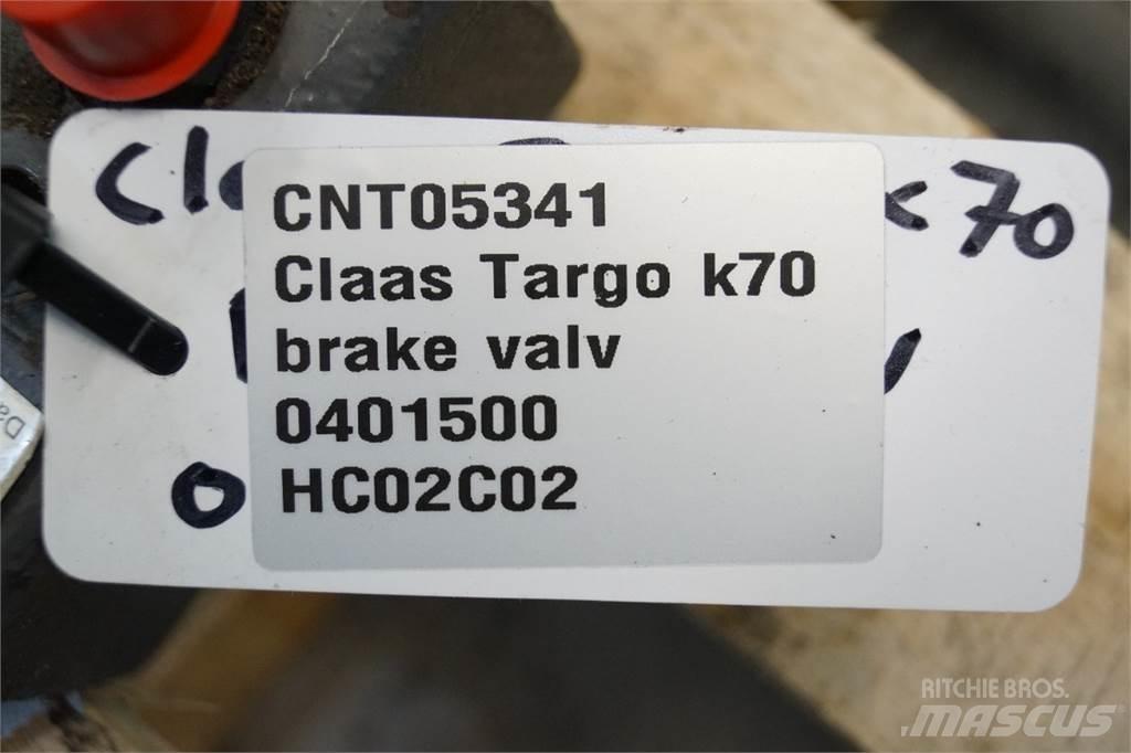 CLAAS Targo K70 Componenti idrauliche