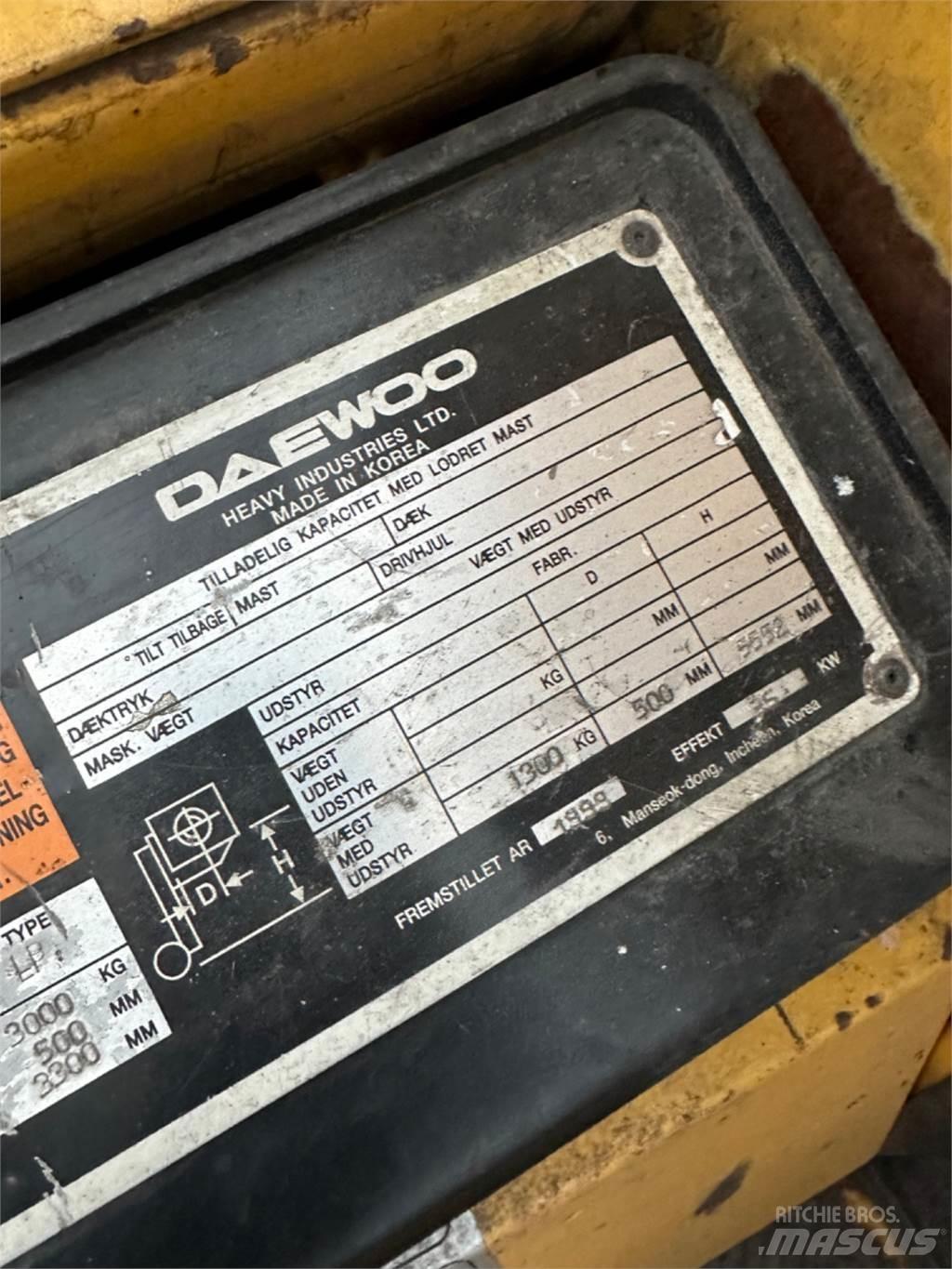 Daewoo G30E Carrelli elevatori GPL