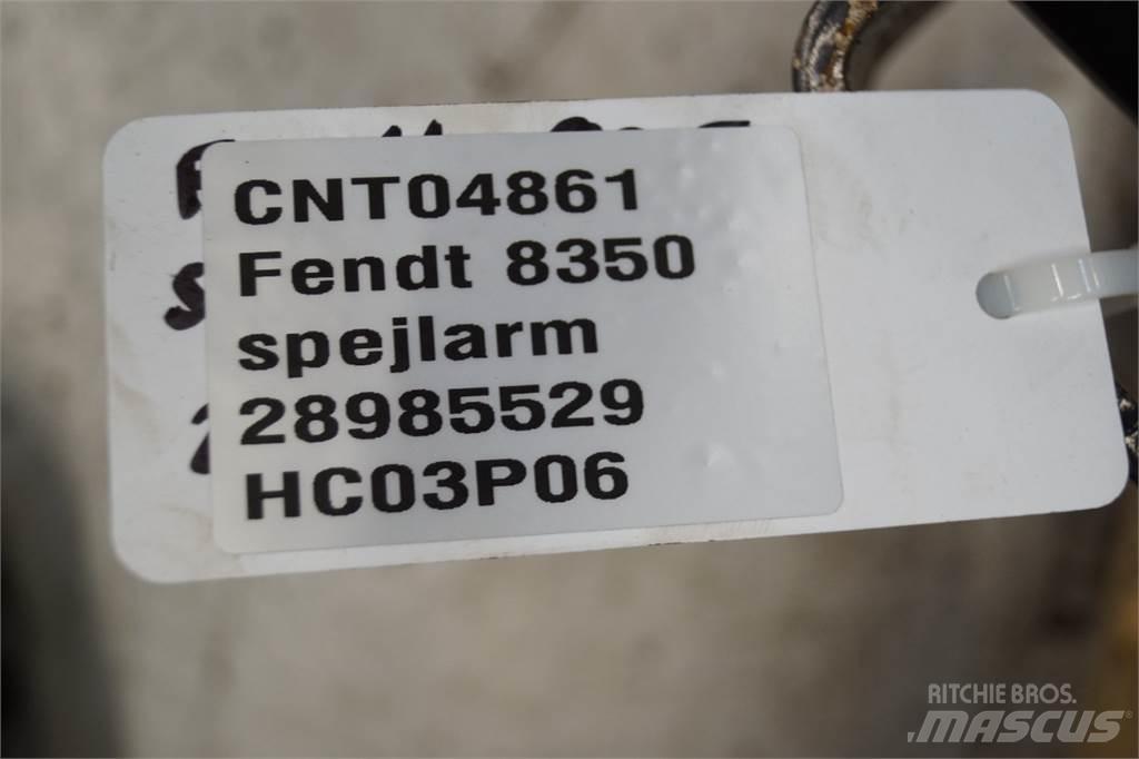 Fendt 8350 Cabine e interni