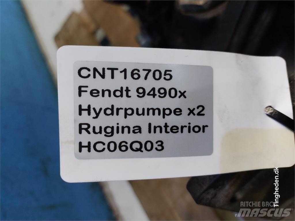 Fendt 9490X Componenti idrauliche