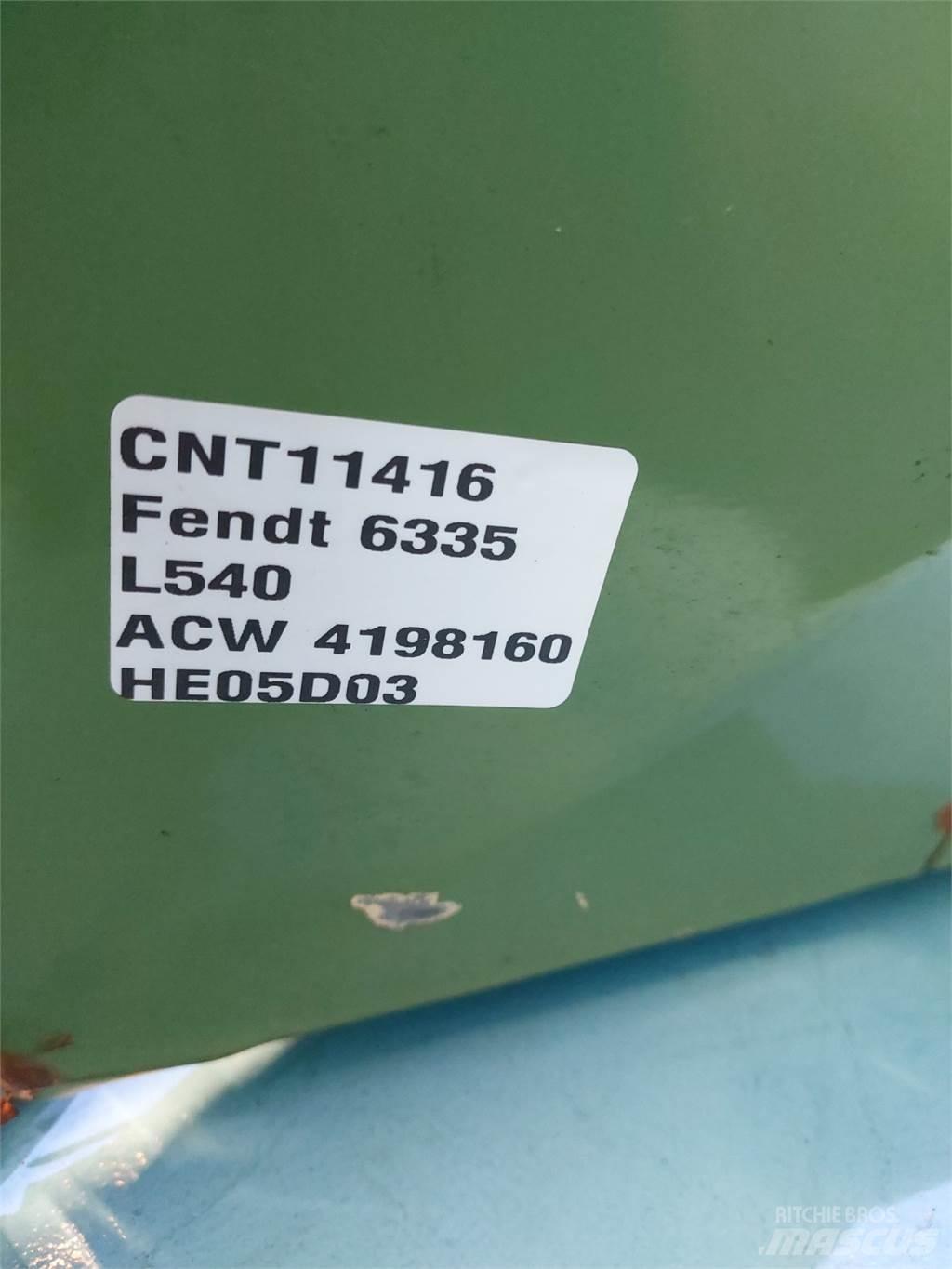 Fendt L540 Accessori per mietitrebbiatrici