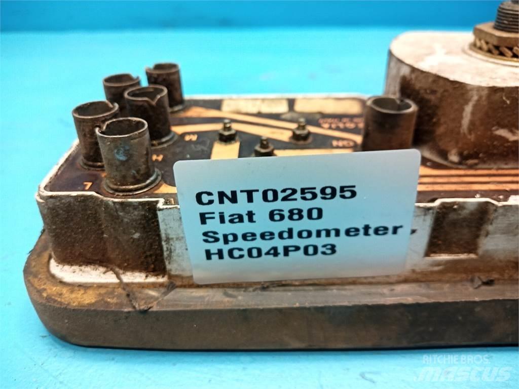 Fiat 680 Componenti elettroniche