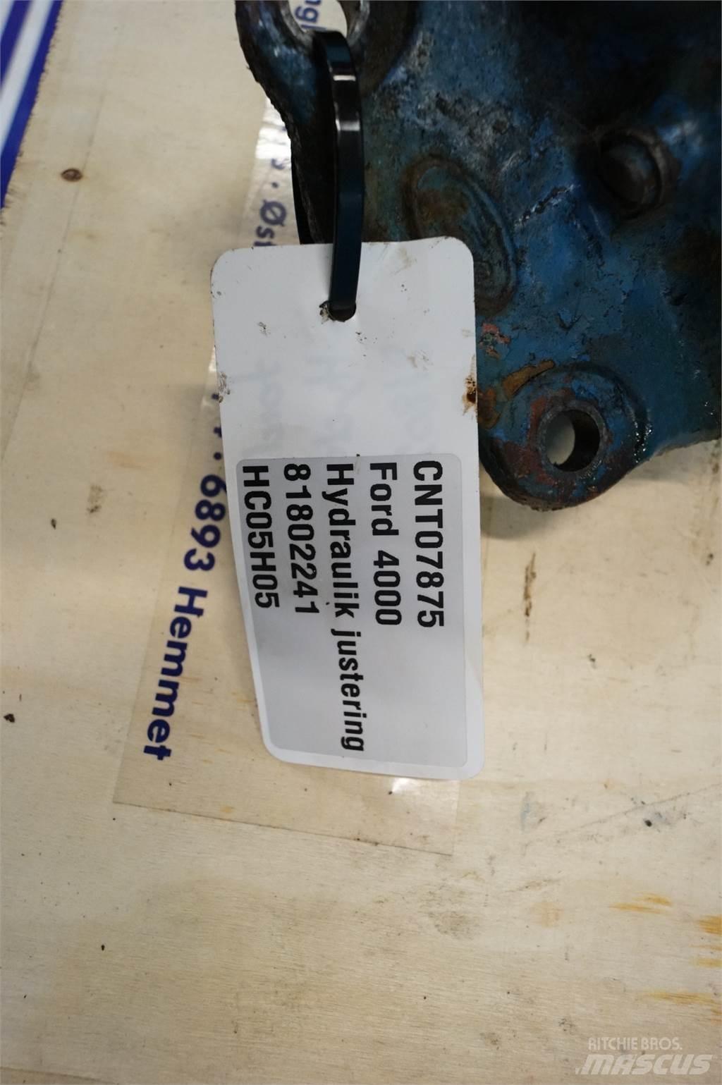 Ford 4000 Componenti idrauliche