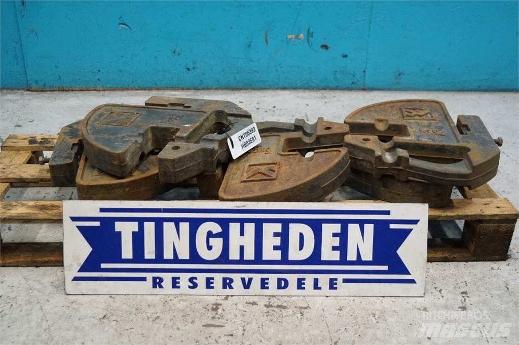  Frontvægt 25Kg Zavorre anteriori
