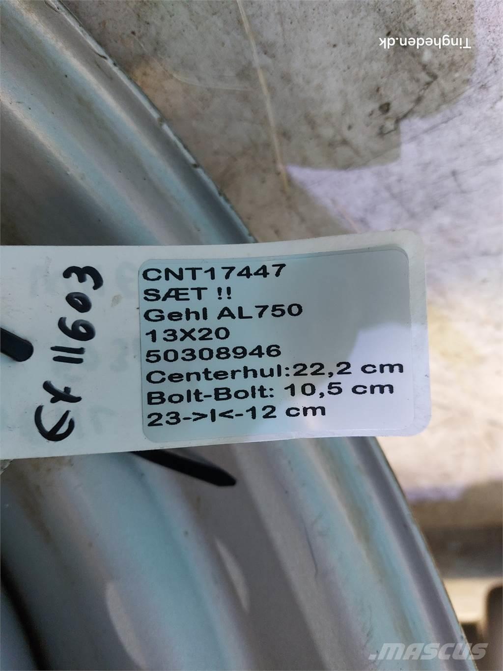 Gehl 20 13x20 Pneumatici, ruote e cerchioni