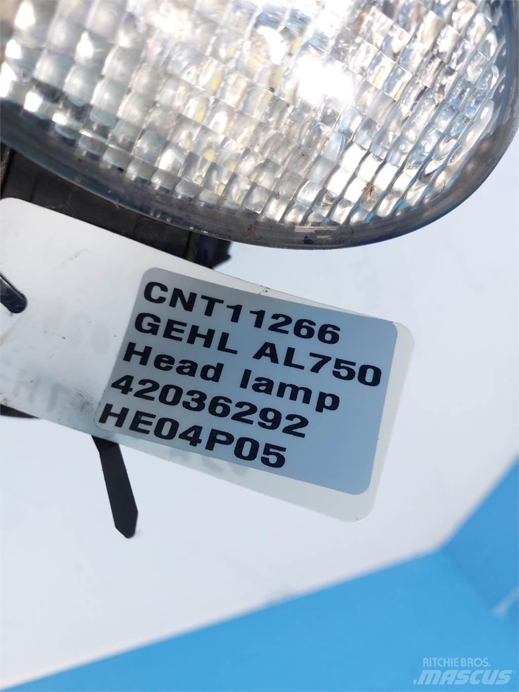 Gehl AL750 Componenti elettroniche
