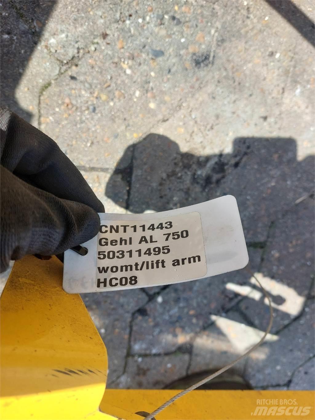 Gehl AL750 Bracci e avambracci