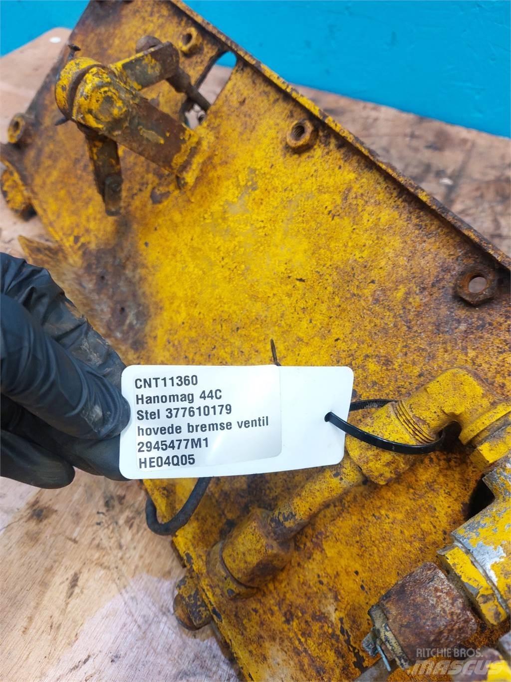  Hannonag 44C Componenti idrauliche