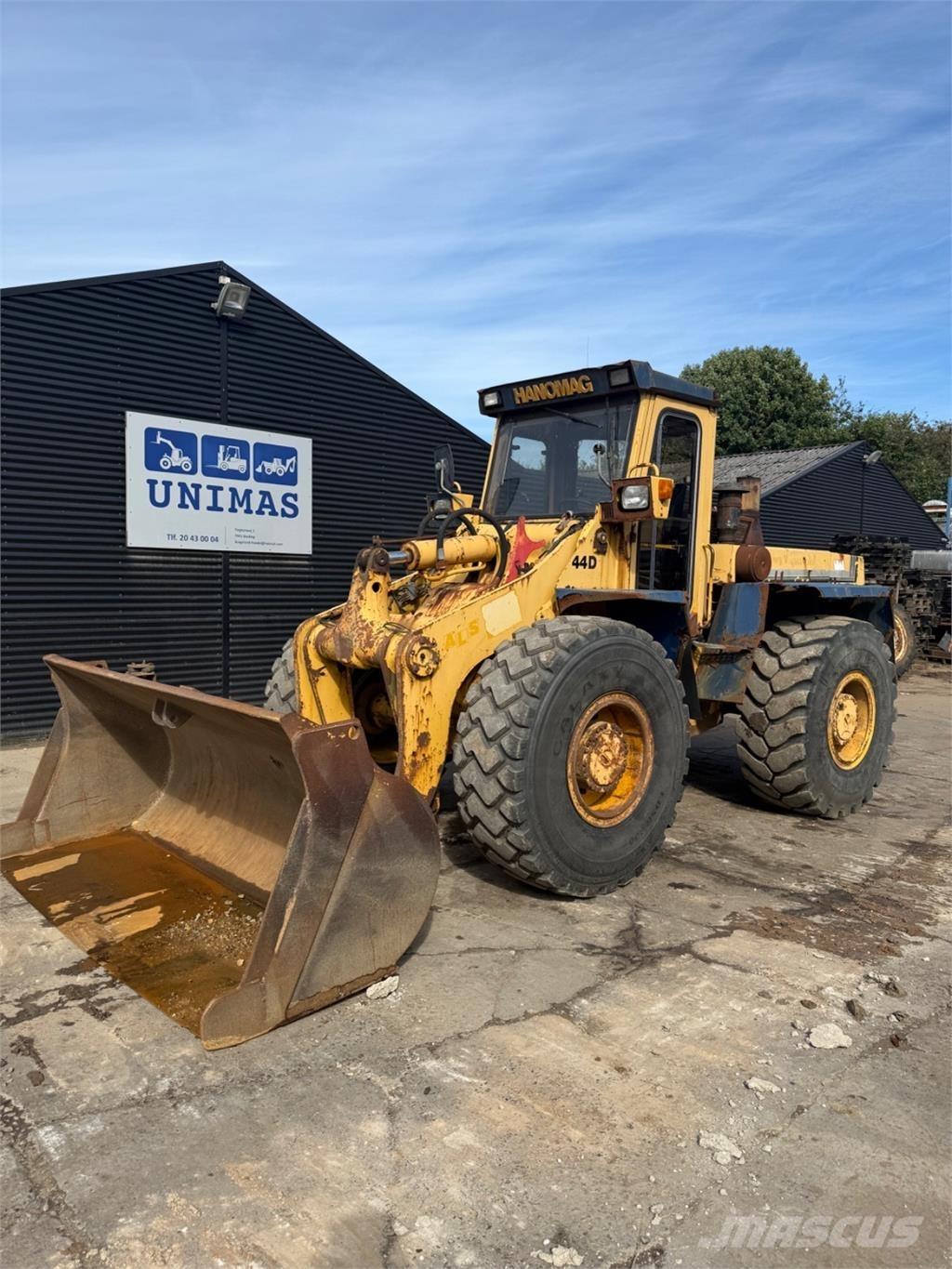Hanomag 44D Pale gommate