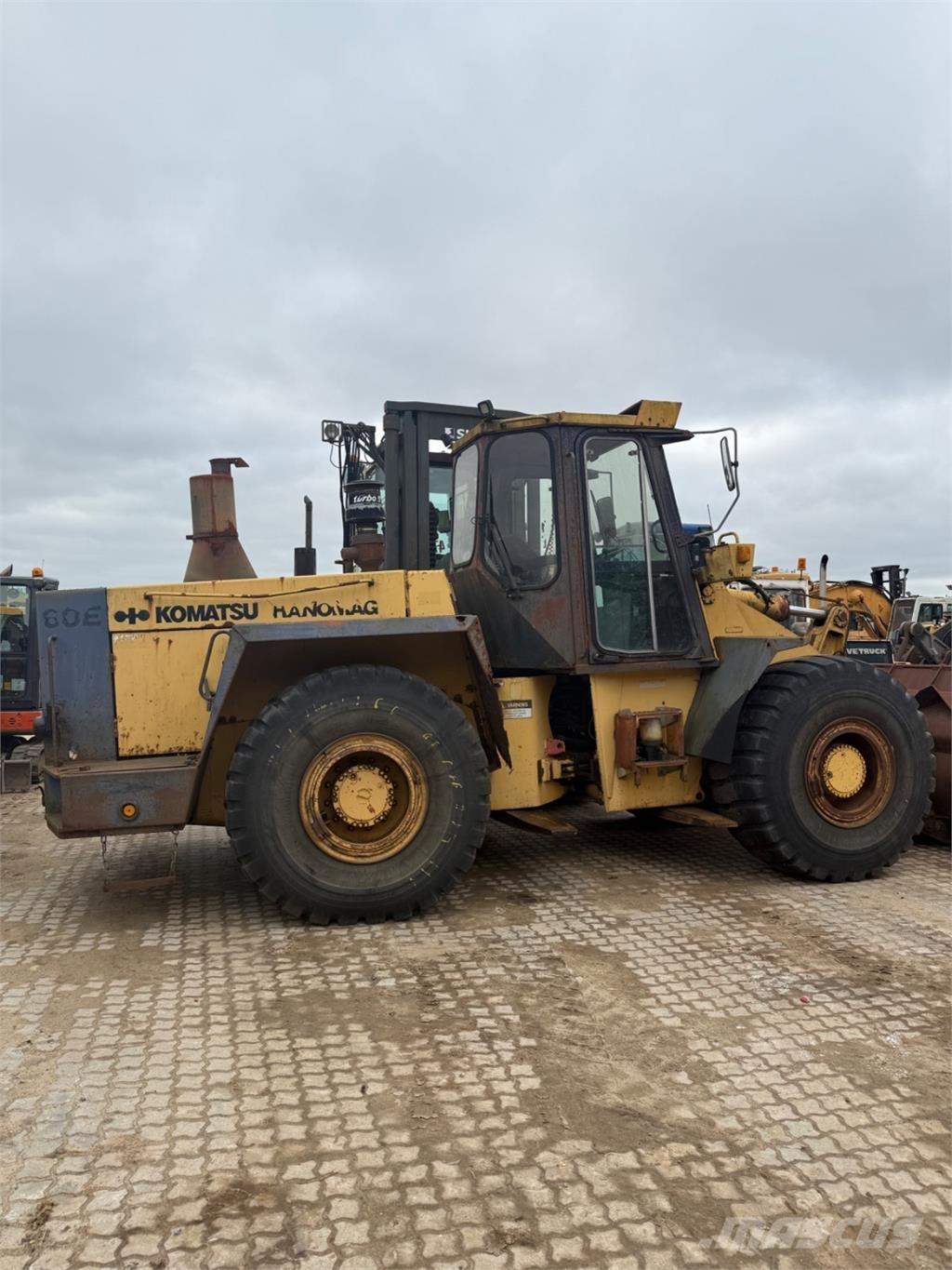 Hanomag 60E Pale gommate