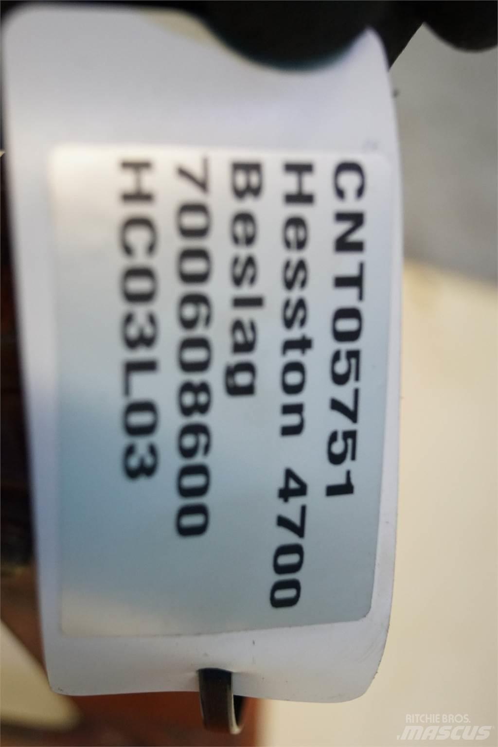 Hesston 4700 Altri macchinari per falciare e trinciare