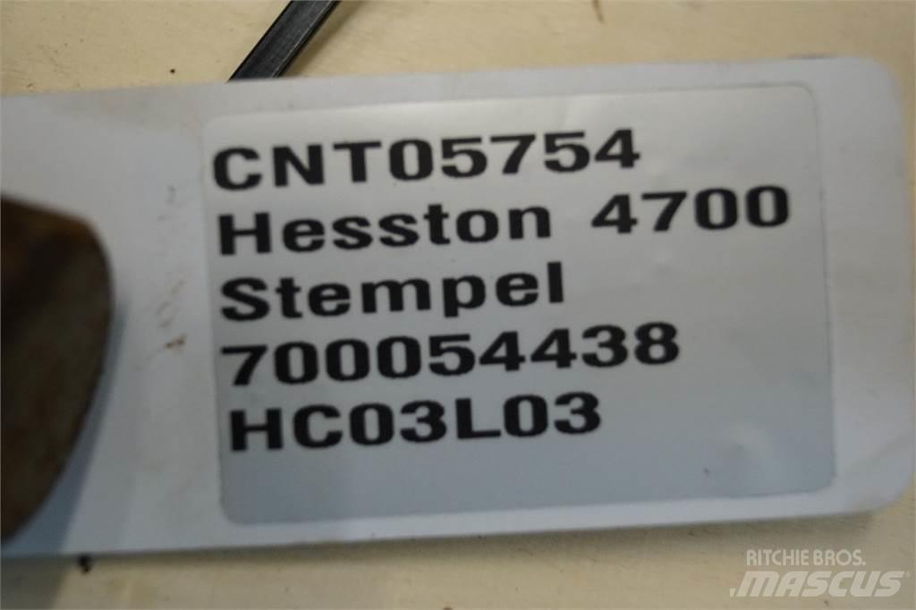 Hesston 4700 Componenti idrauliche