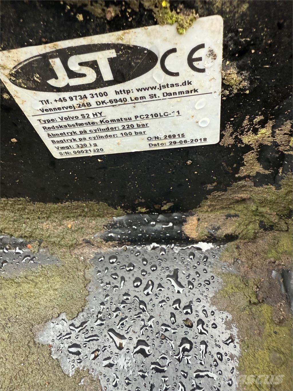  Hydraulisk fæste Accoppiatori rapidi