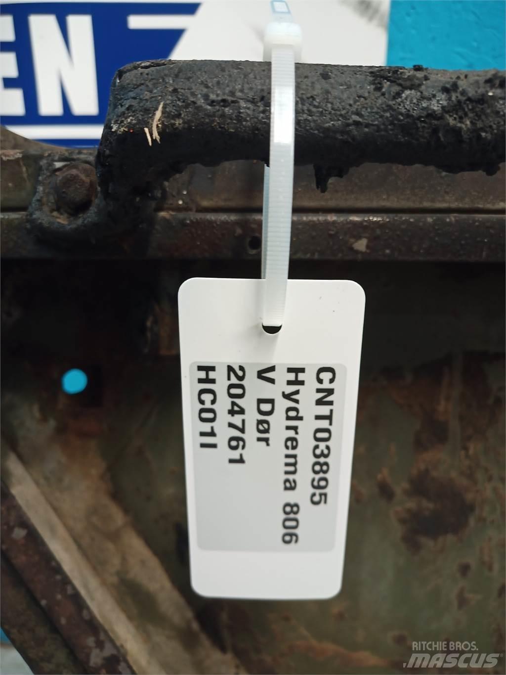Hydrema 806 Cabine e interni