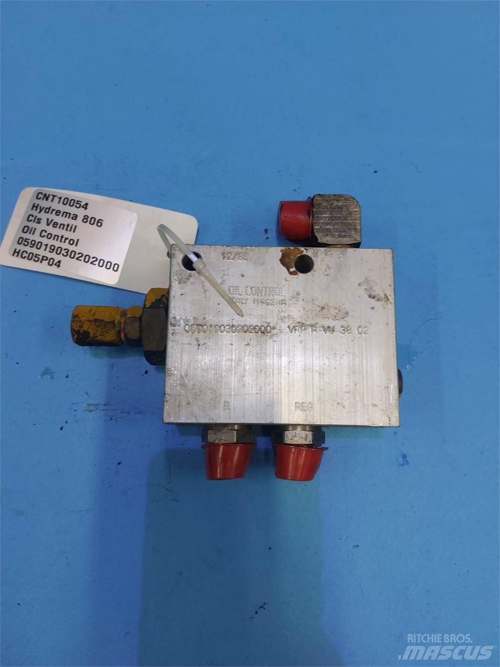 Hydrema 806 Componenti idrauliche