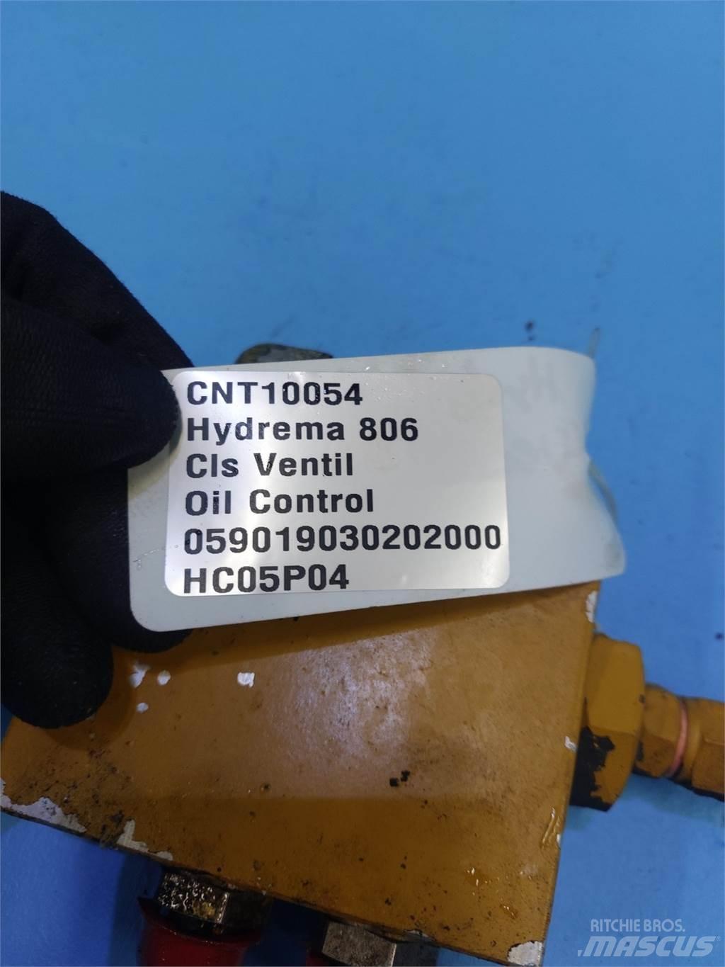 Hydrema 806 Componenti idrauliche