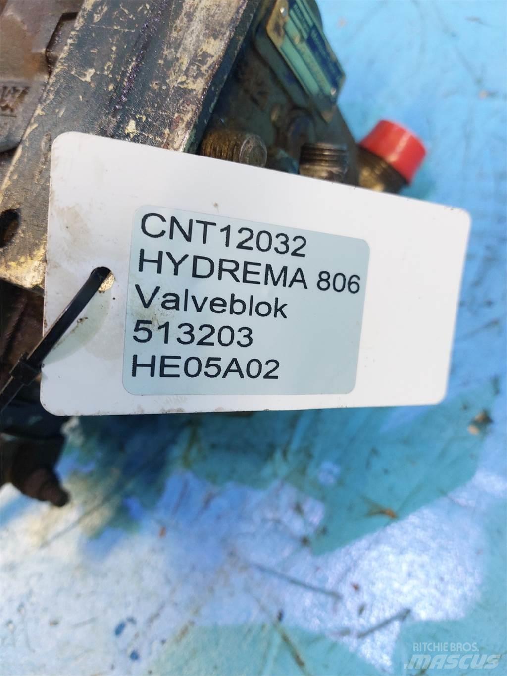 Hydrema 806 Componenti idrauliche