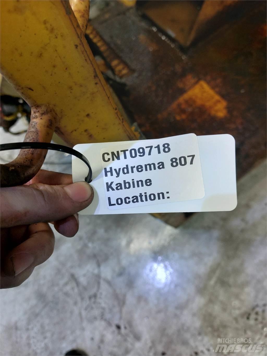Hydrema 807 Cabine e interni
