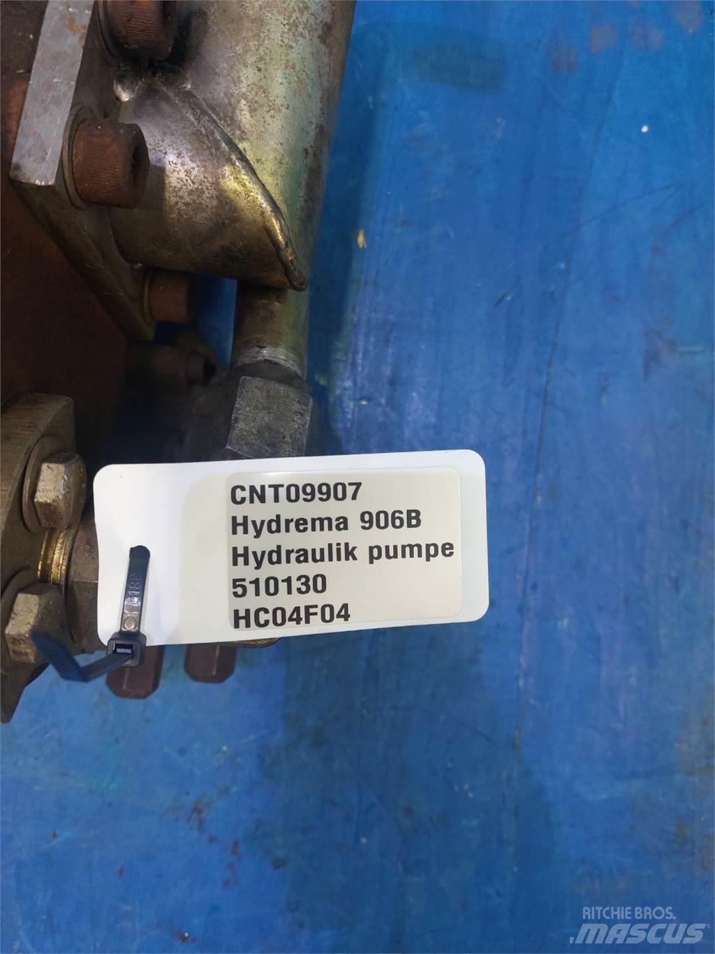 Hydrema 906B Componenti idrauliche