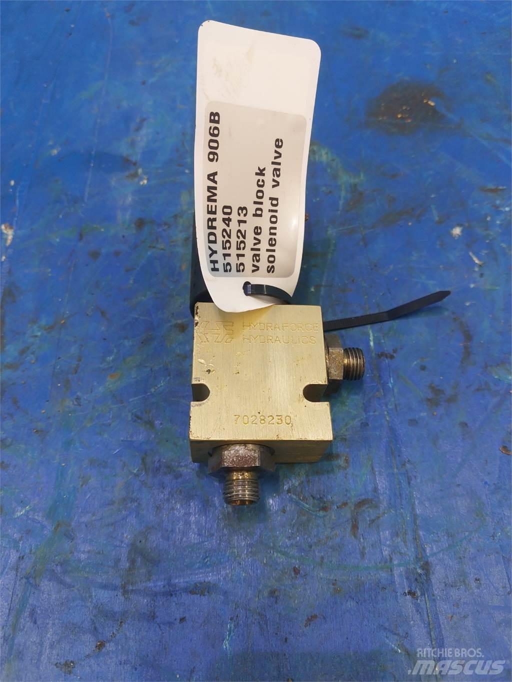 Hydrema 906B Componenti idrauliche