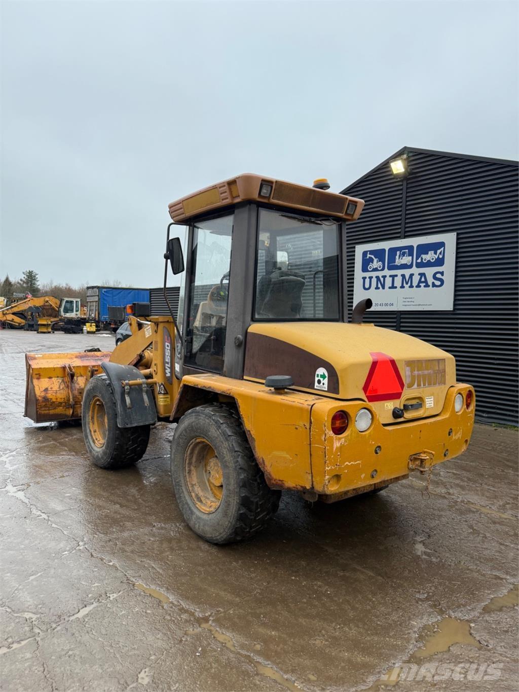 Hydrema WL550C Pale gommate