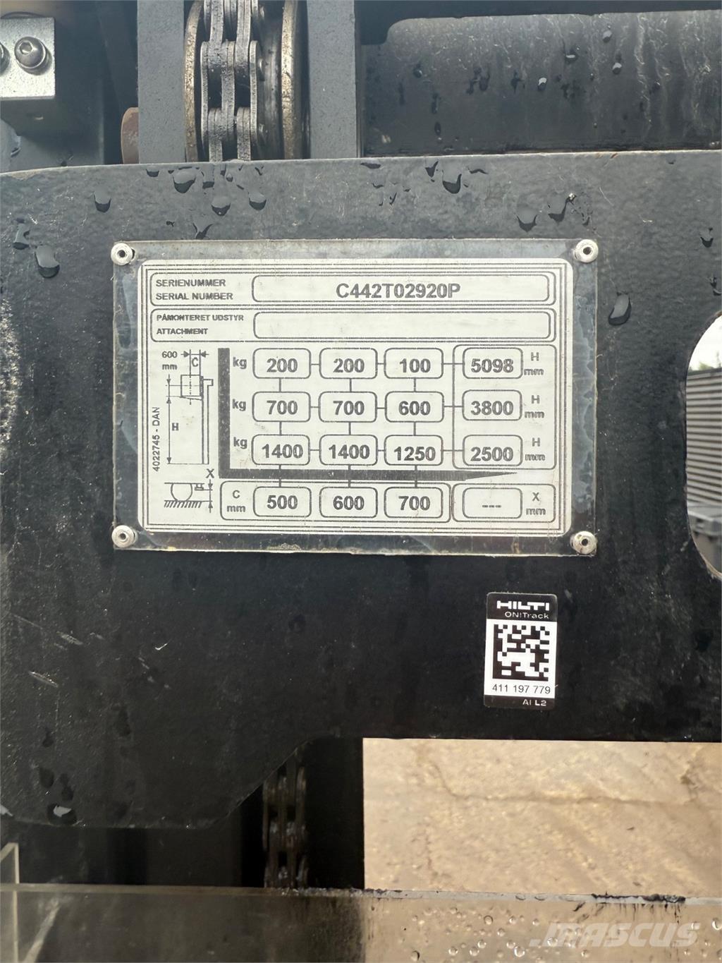 Hyster S1.5 Stoccatori manuali