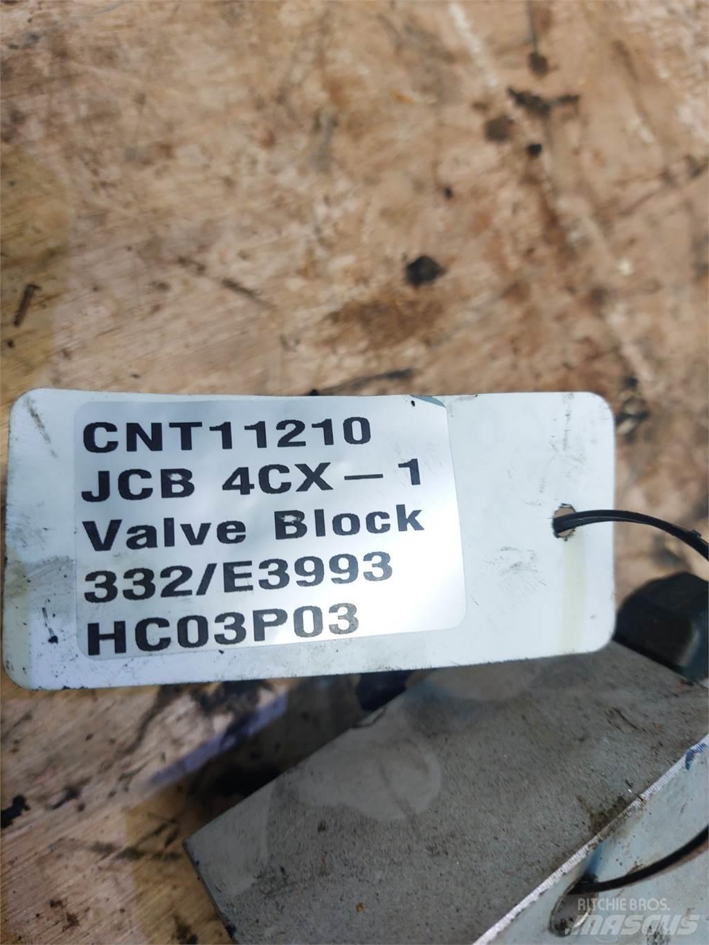 JCB 4CX Componenti idrauliche