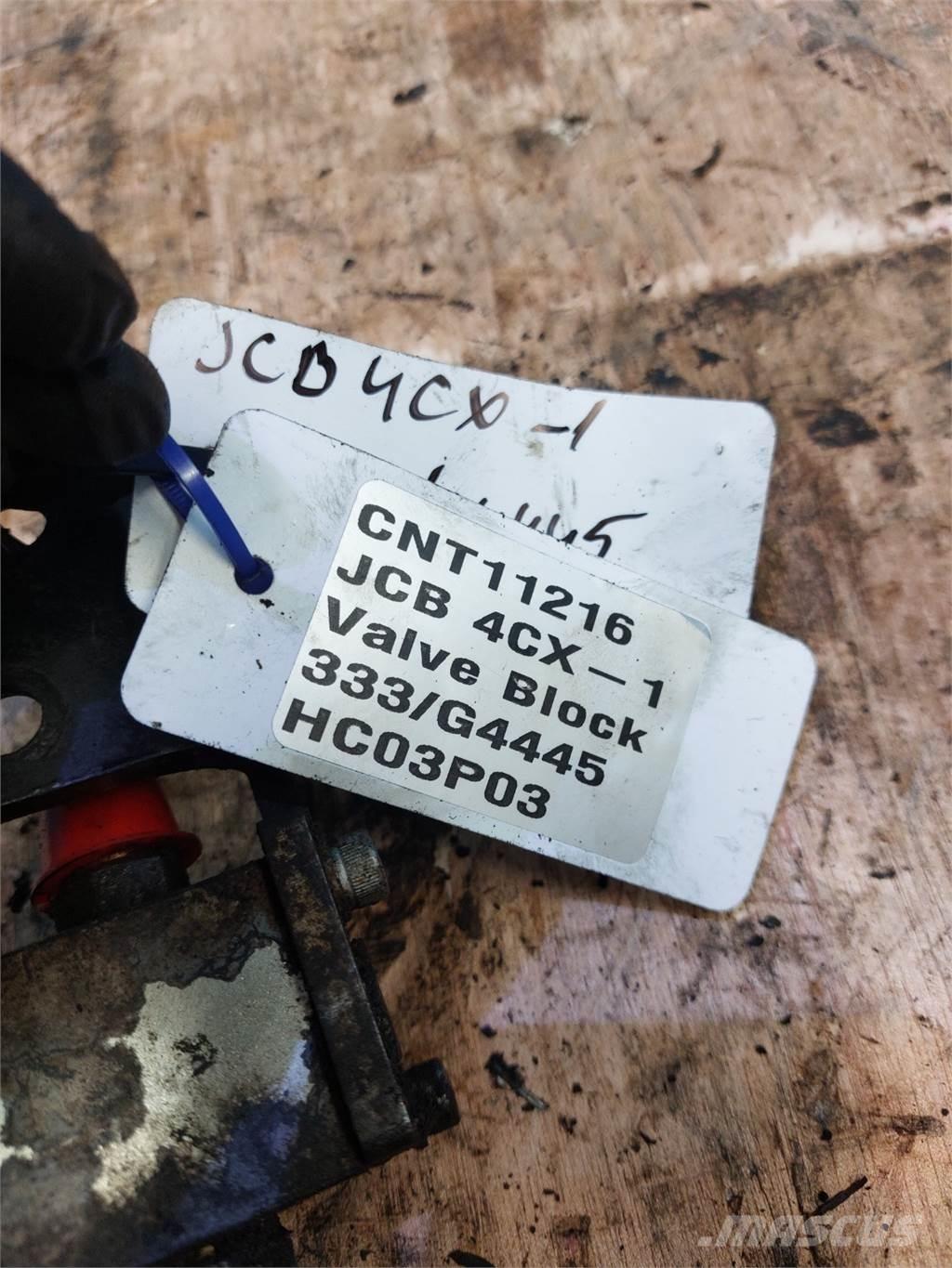 JCB 4CX Componenti idrauliche