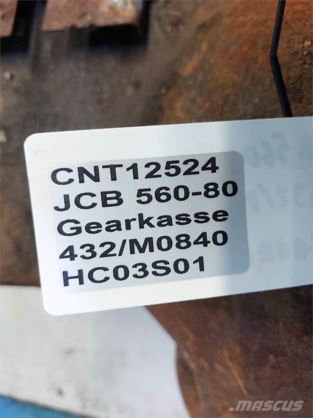JCB 560-80 Trasmissione