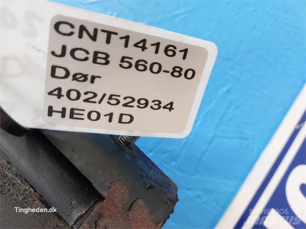JCB 560-80 Cabine e interni