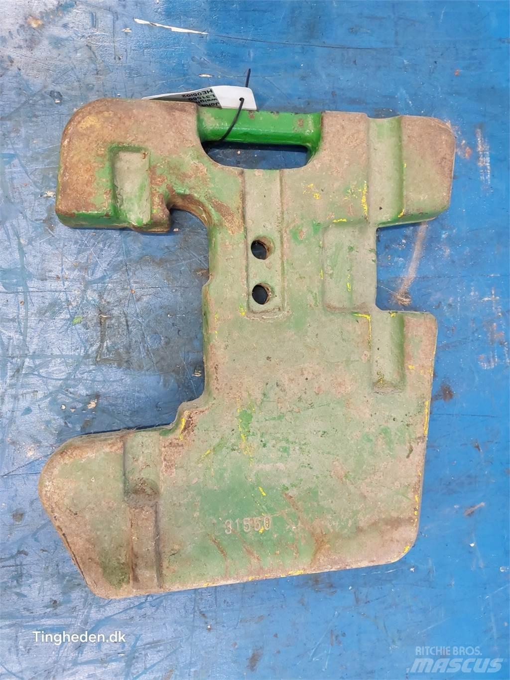 John Deere 1120 Zavorre anteriori