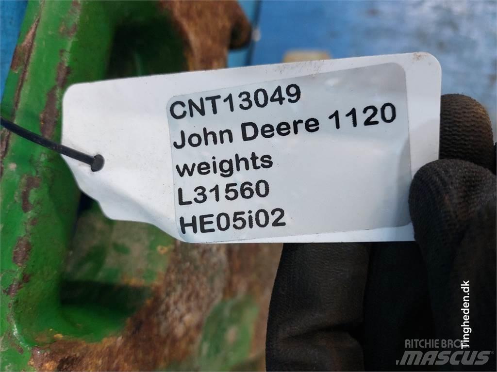 John Deere 1120 Zavorre anteriori