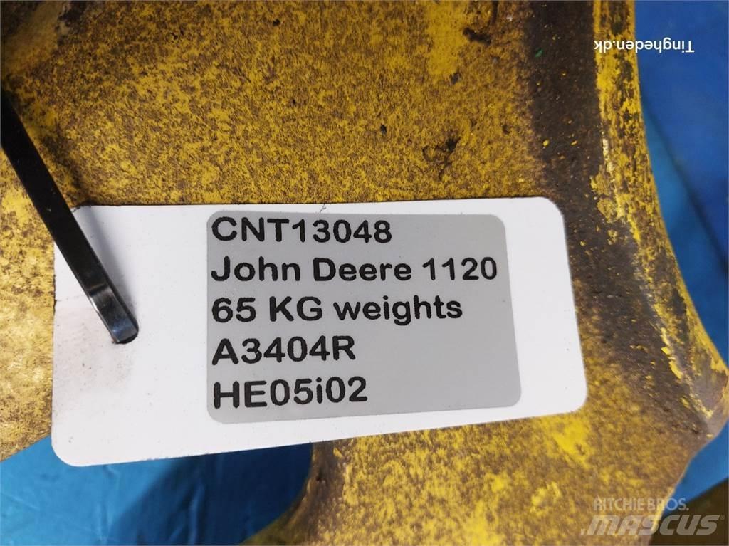 John Deere 1120 Zavorre anteriori
