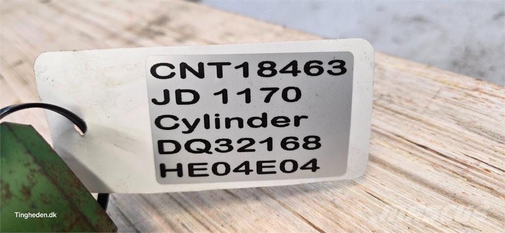 John Deere 1170 Componenti idrauliche