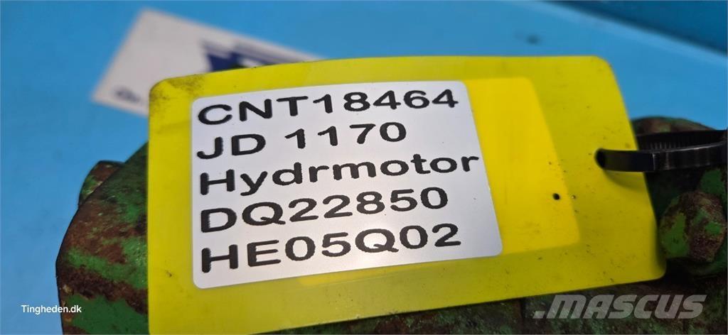 John Deere 1170 Componenti idrauliche