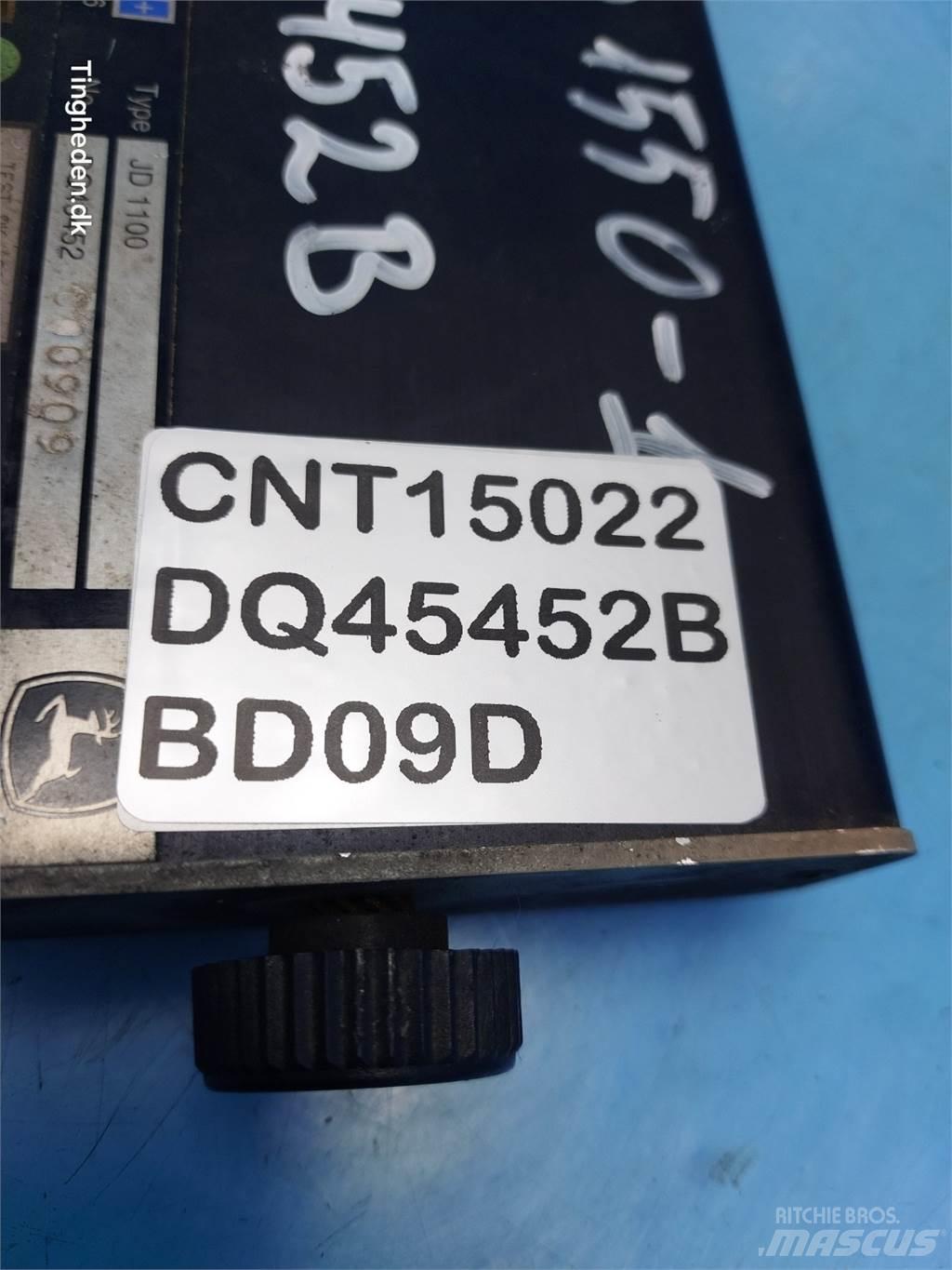 John Deere 1550 Componenti elettroniche