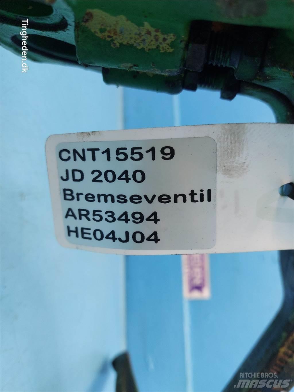 John Deere 2040 Componenti idrauliche