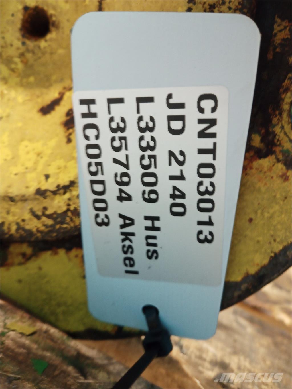 John Deere 2140 Altri accessori per trattori