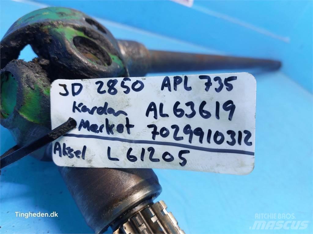 John Deere 2850 Altri accessori per trattori
