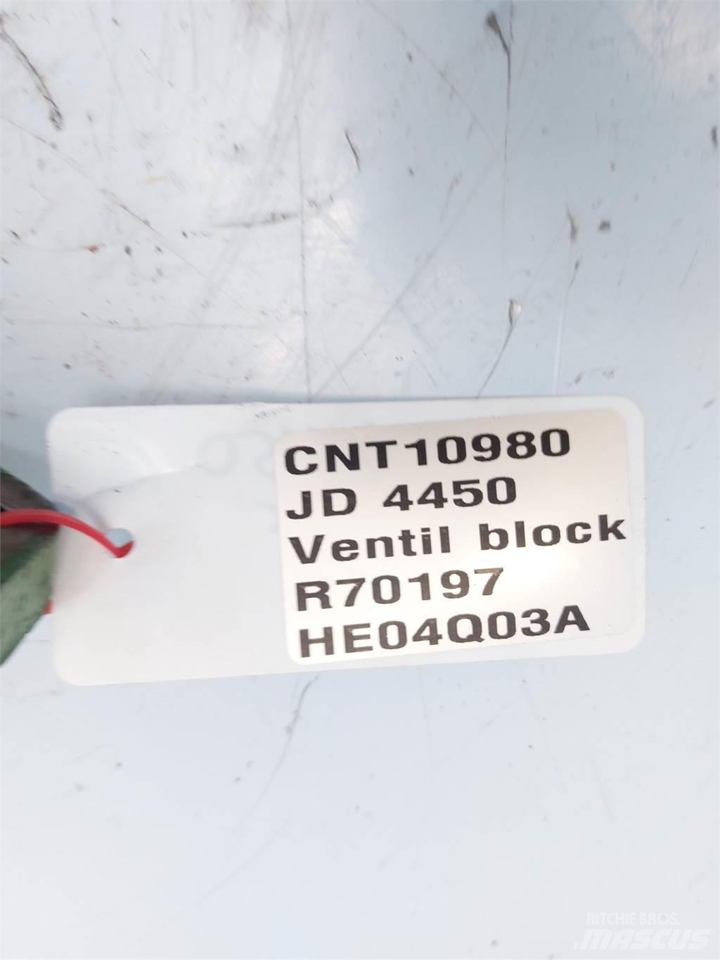 John Deere 4450 Componenti idrauliche