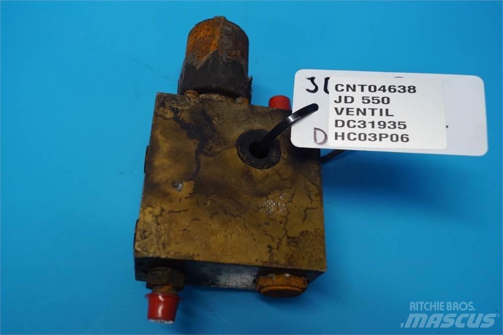 John Deere 550 Componenti idrauliche