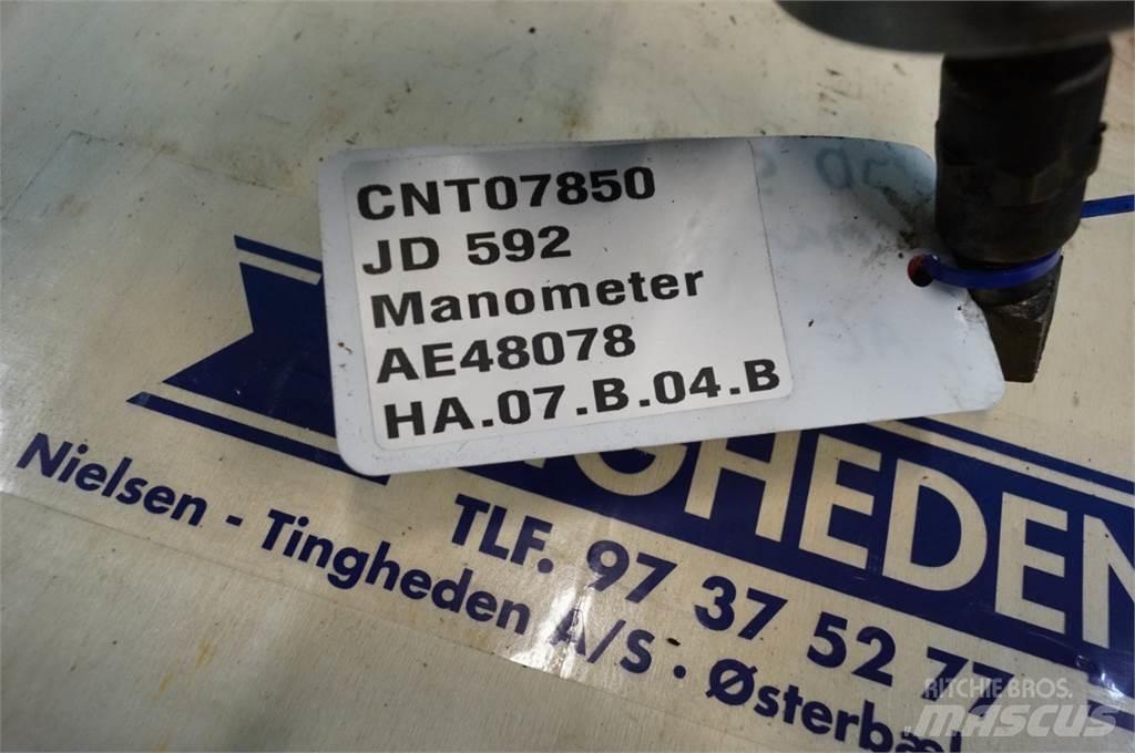 John Deere 592 Componenti idrauliche