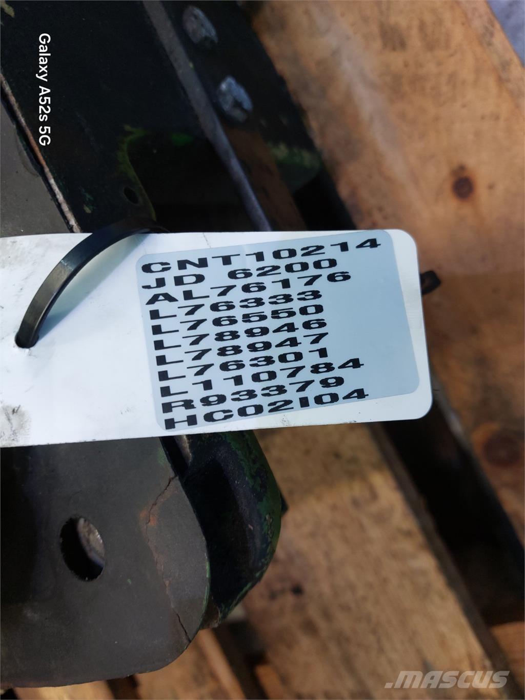 John Deere 6200 Altri accessori per trattori