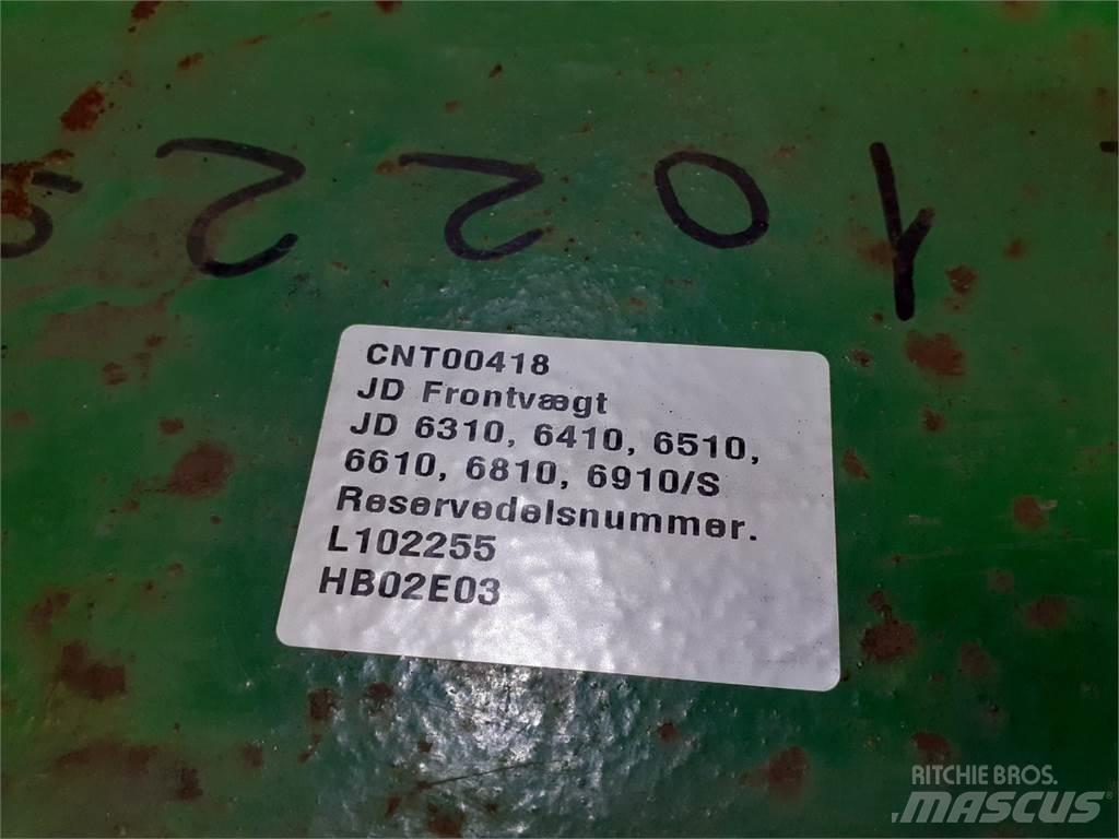 John Deere 6410 Zavorre anteriori